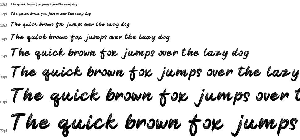 Black Sparrow шрифт Водопад