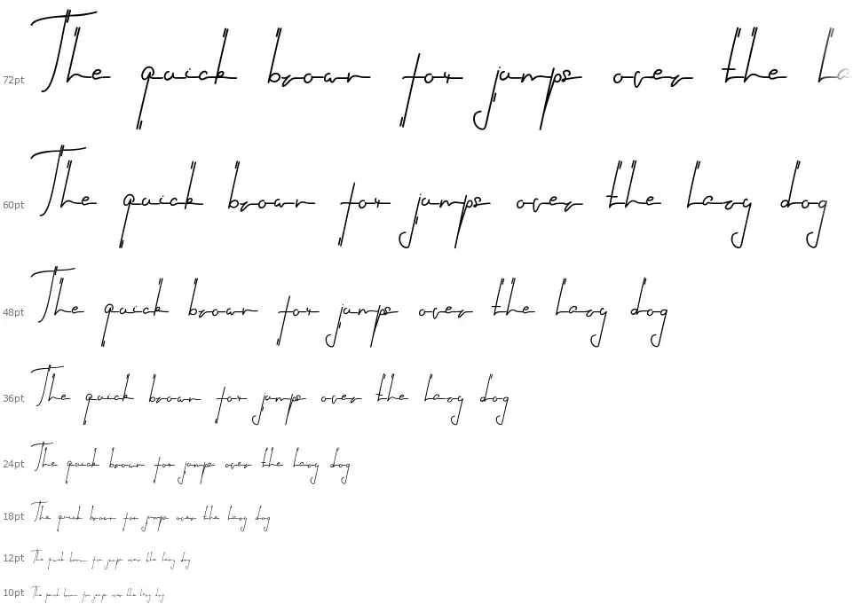 Black Suitfont waterfall
