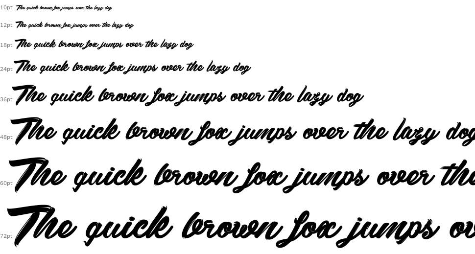 Black Swan шрифт Водопад