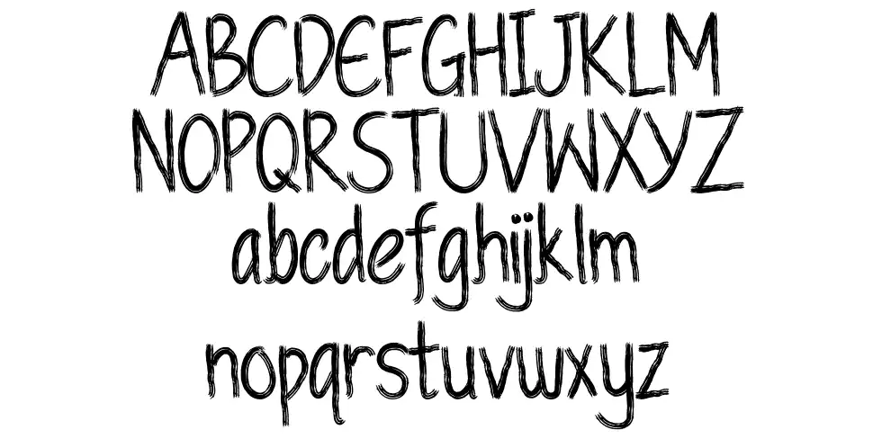 Black Woodfont specimens