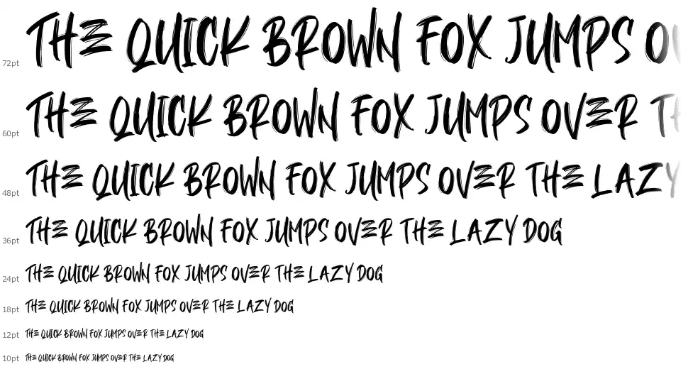 Blackball font Waterfall