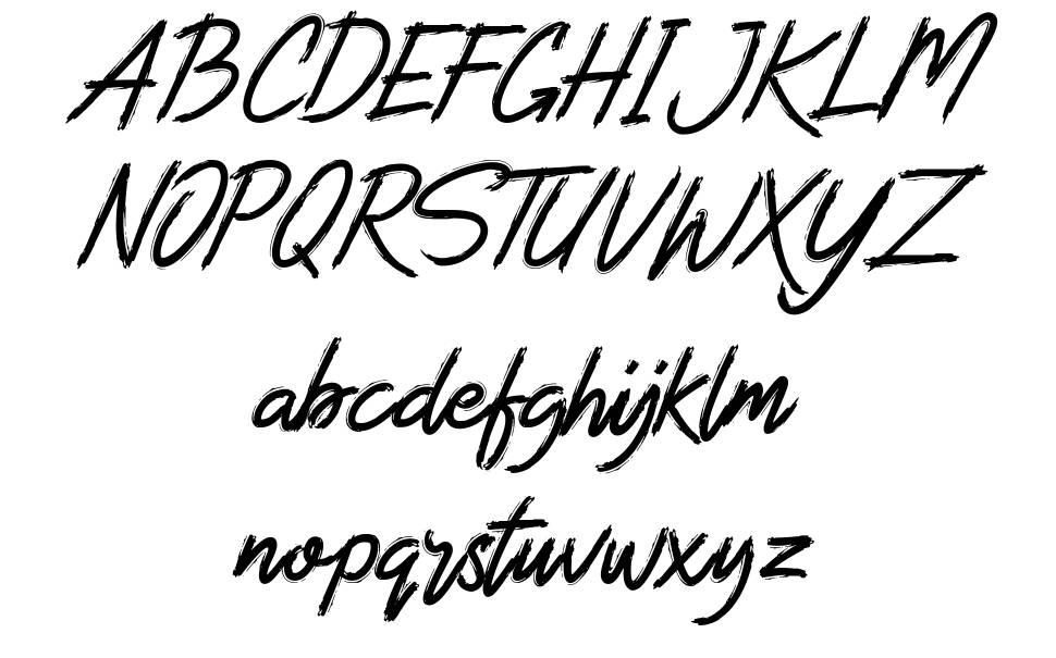 Blackbeard font Örnekler