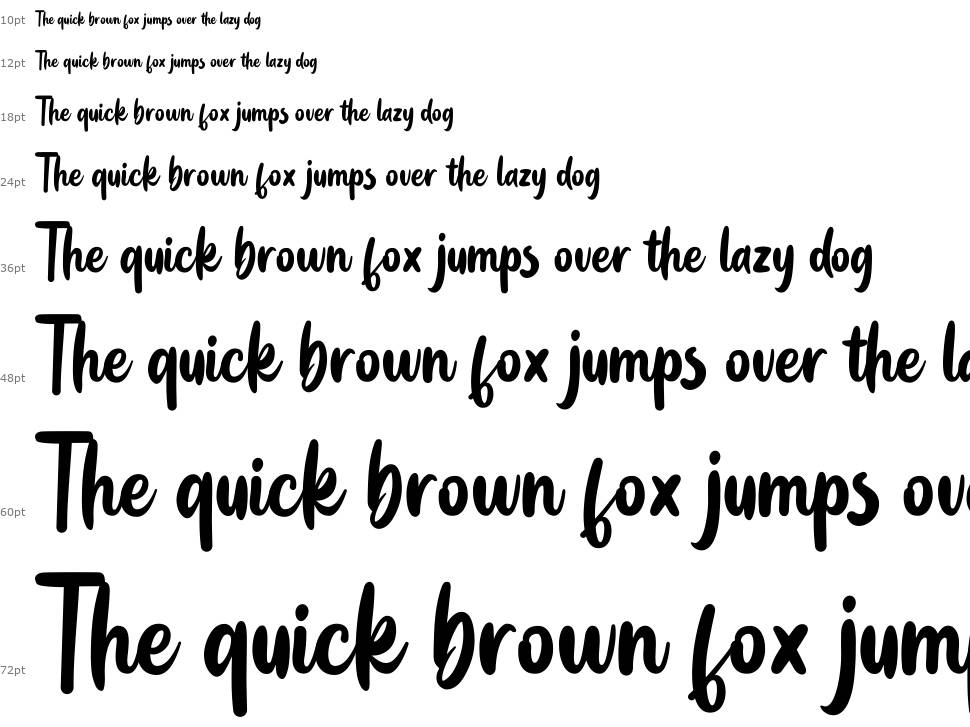 Blackbill шрифт Водопад