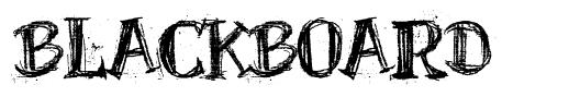 BlackBoard шрифт