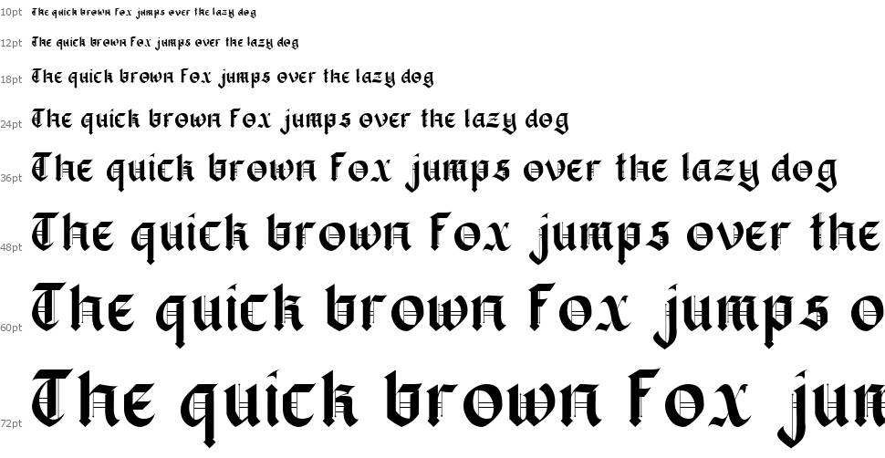 Blackbox font Şelale