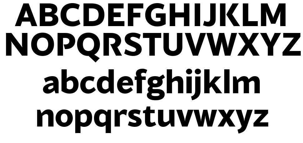 Blacker Sans font specimens