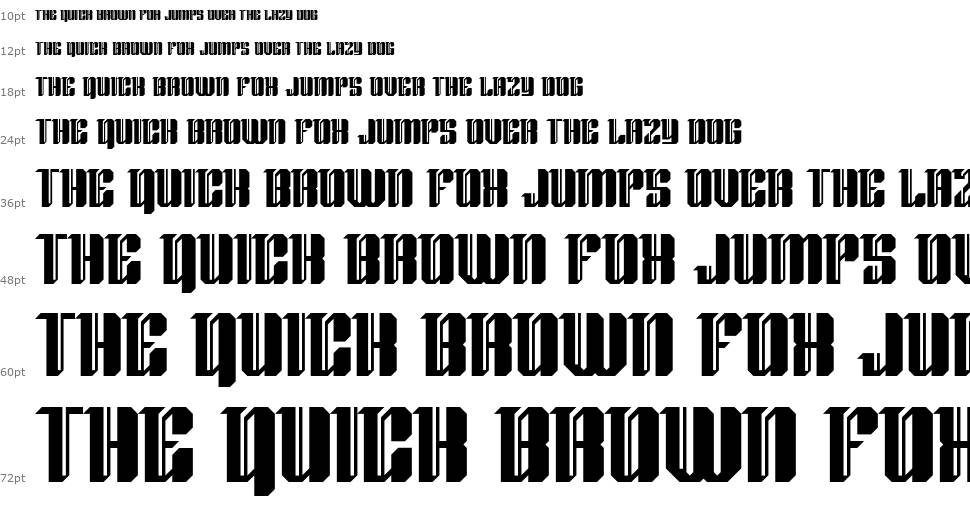 Blackletter 97 font Waterfall