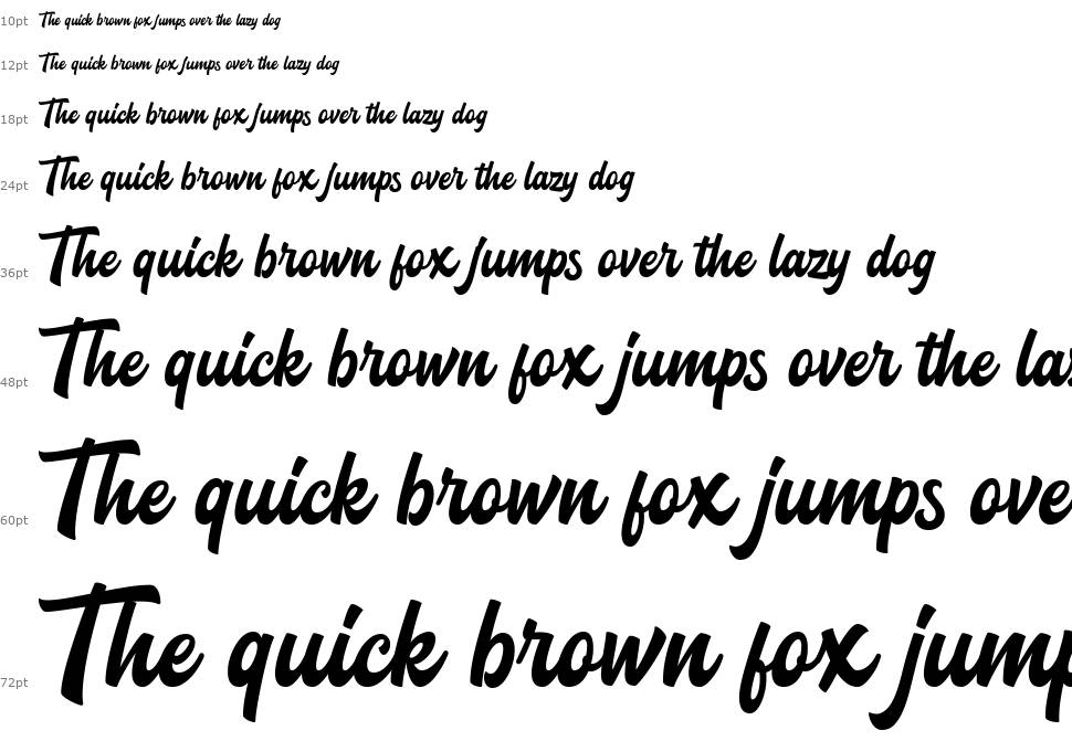 Blacklite font Şelale