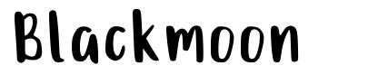 Blackmoon font