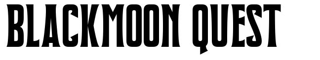 Blackmoon Quest font