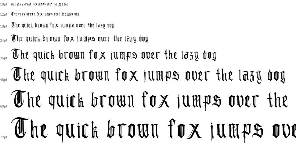 Blackshadow font Şelale