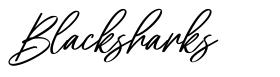 Blacksharks font