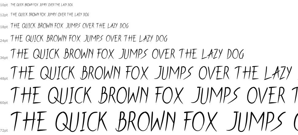 Blacx Dog font Şelale