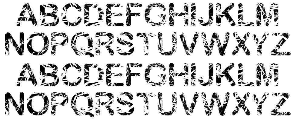 Blambu font specimens