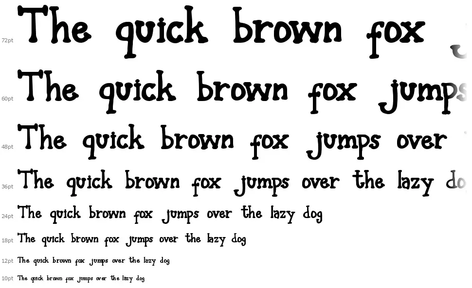 Blank Type Nolfont waterfall