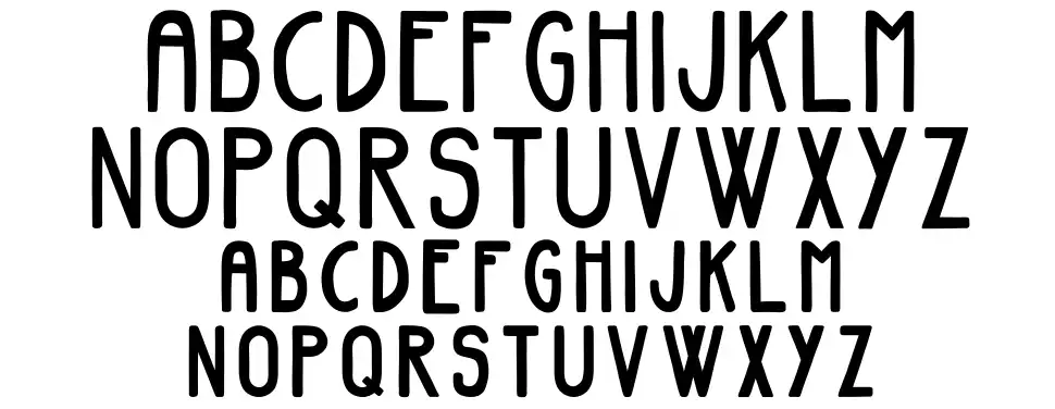 Blast font Örnekler