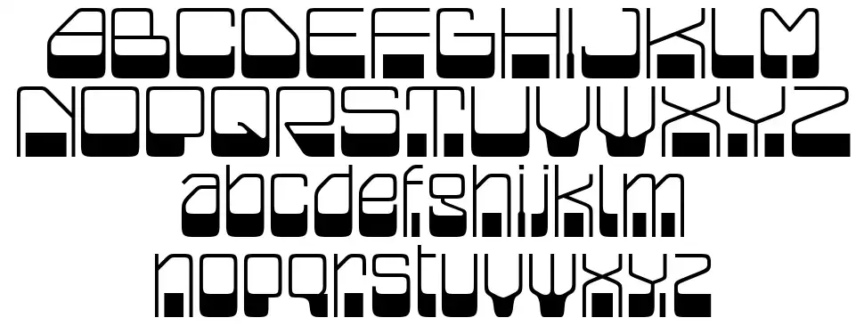 Blaziumfont specimens