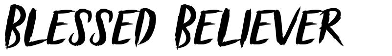 Blessed Believer font