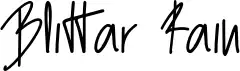 Blittar Rain