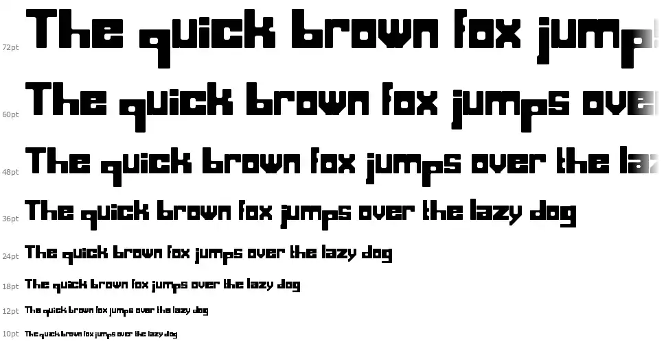Blocking font by David Koffe | FontRiver