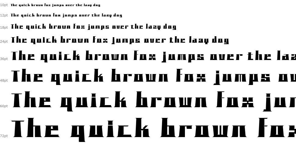Blocko Typeface шрифт Водопад