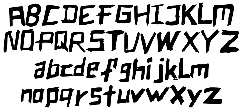 Blockssfont specimens