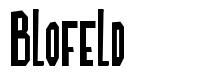 Blofeld шрифт