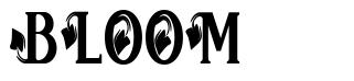 Bloom шрифт