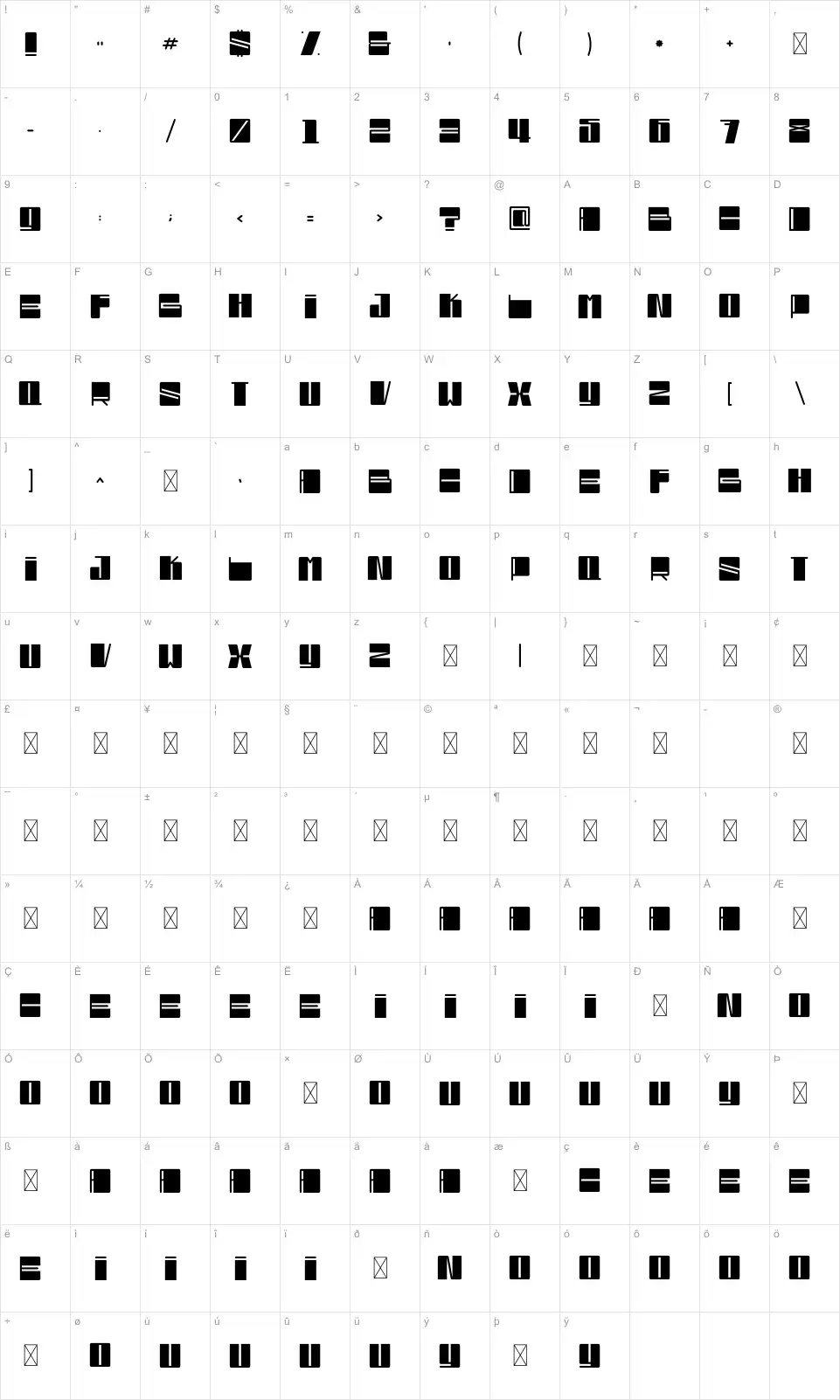 Bloxy Font By Mike FontRiver Bloxy Font By Mike FontRiver