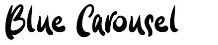 Blue Carousel шрифт