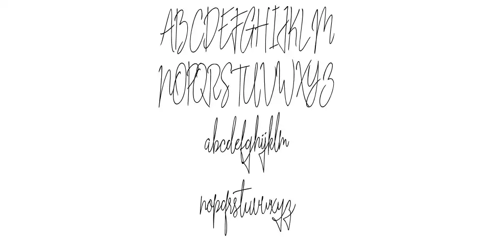 Blue Indigofont specimens
