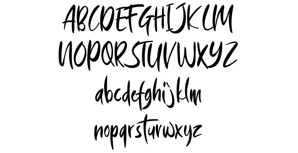 Blue Sky font by Hallotudio FontRiver