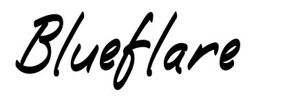 Blueflare шрифт