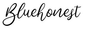 Bluehonest schriftart