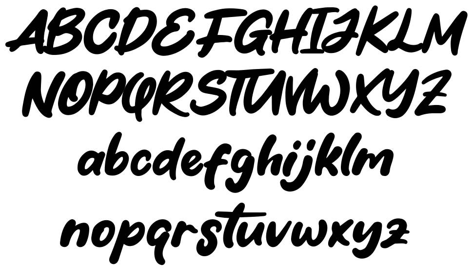 Bluetea font by khurasan fontriver
