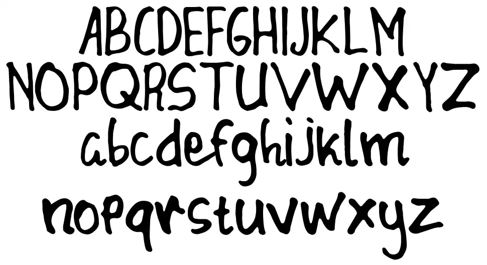 Blunder Sticky Font By RizkiMrdth FontRiver