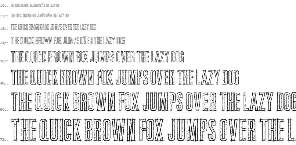 Bluprint font Waterfall