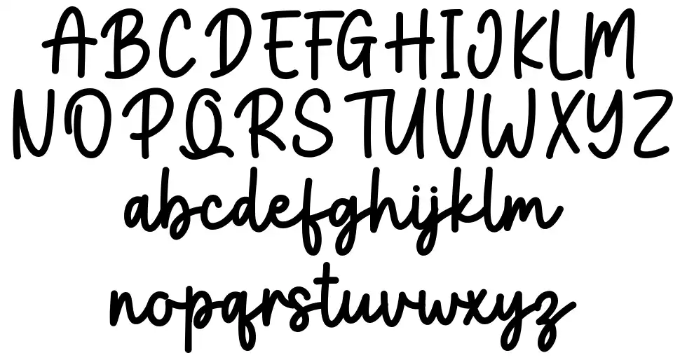 Blush And Bloom font by Graphix Line Studio FontRiver