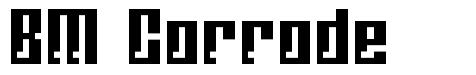 BM Corrode font