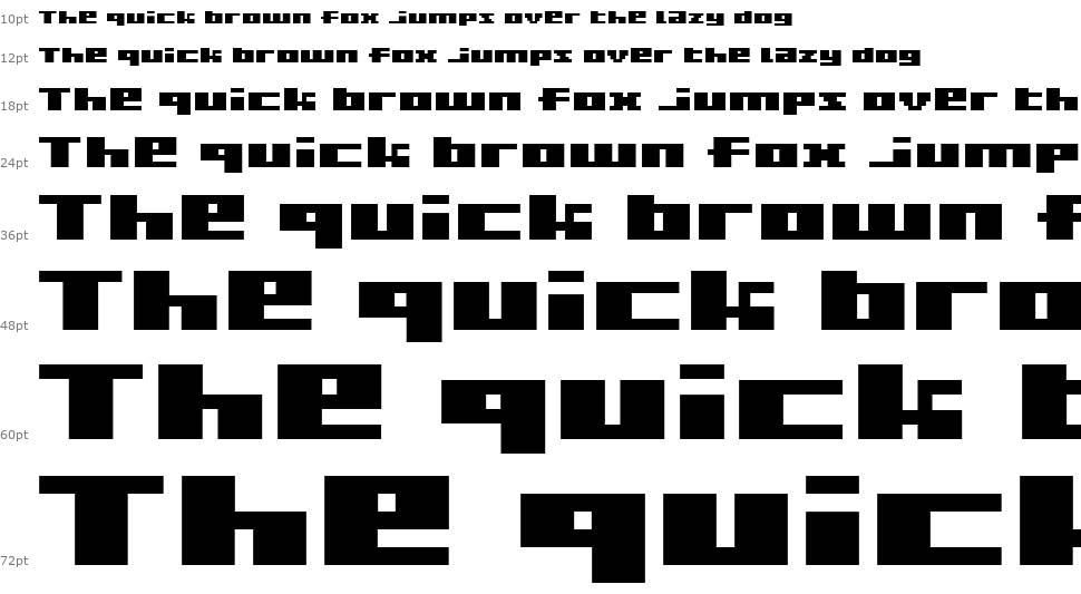 BM Rizer font Waterfall