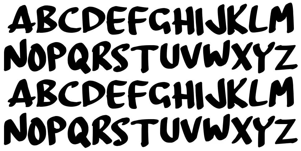 Board Markerfont specimens