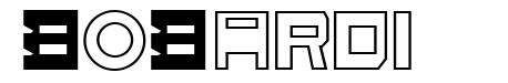 BoBardi шрифт