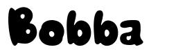 Bobba font