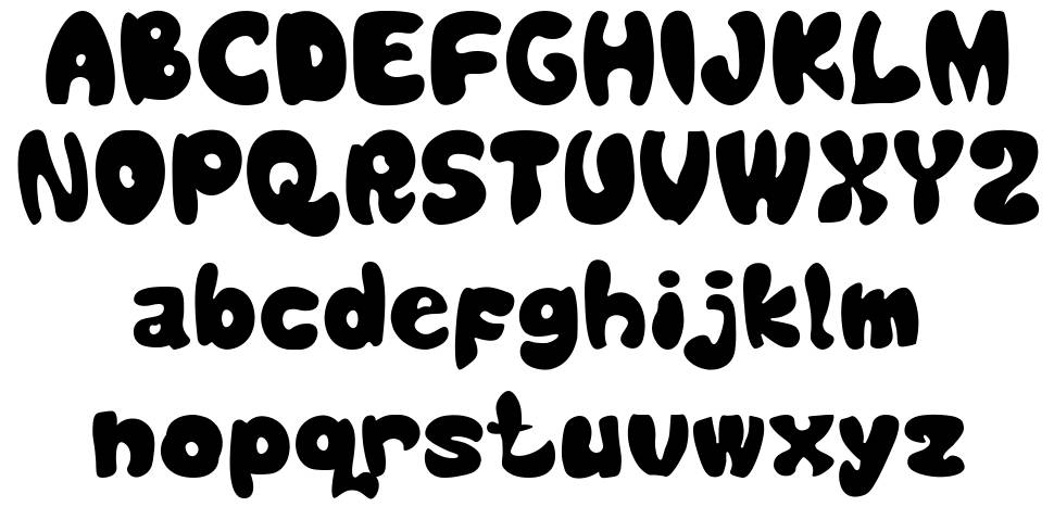 Bobba 字形 标本