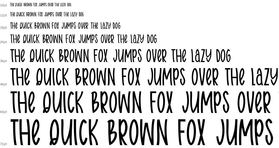 Body Charms font Waterfall
