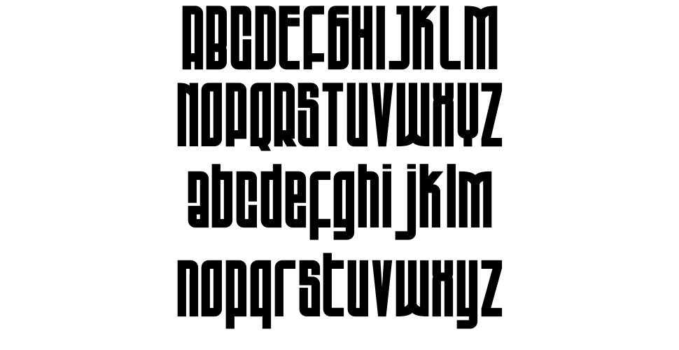 Bogoeta font specimens