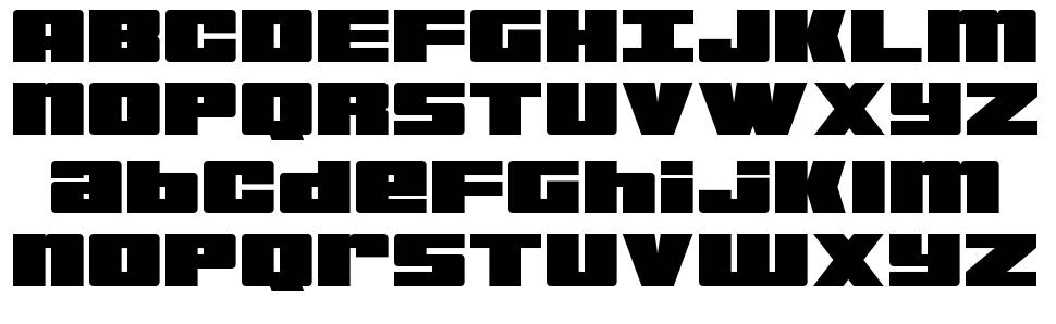 Bold Killer font specimens