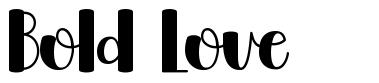 Bold Love font