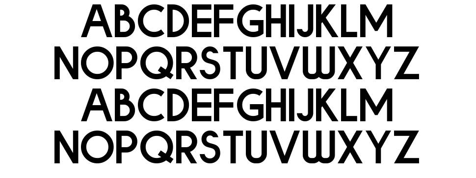 Bolde font specimens