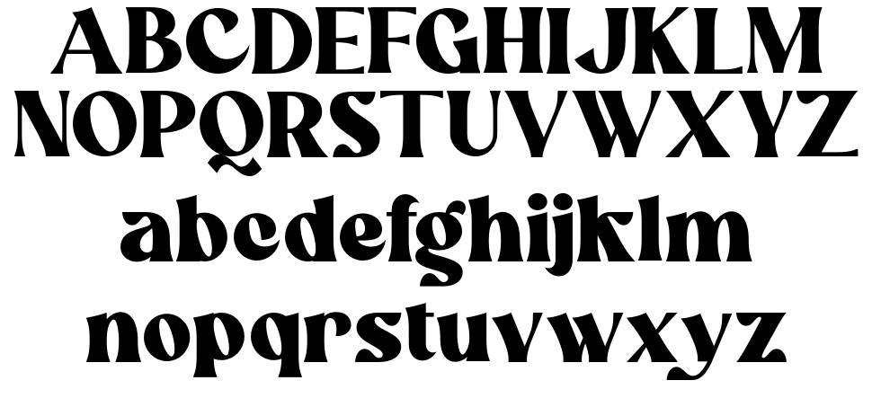 Boldest Enough font specimens
